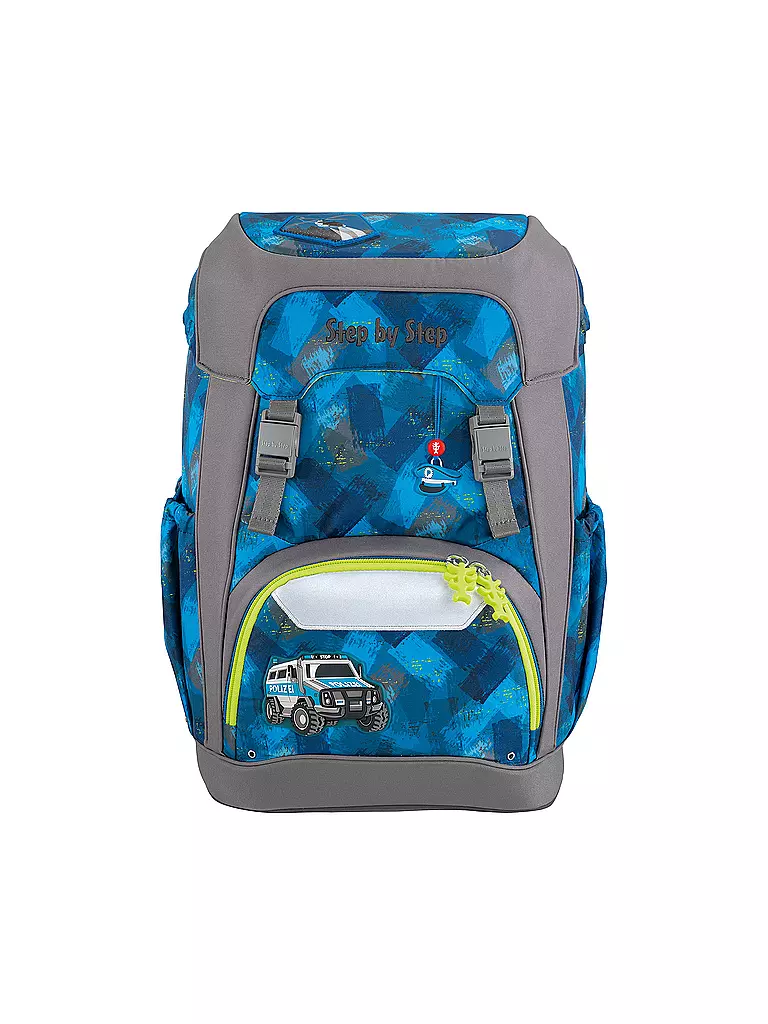 STEP BY STEP | Schultaschen Set 5tlg Giant City Cops | blau