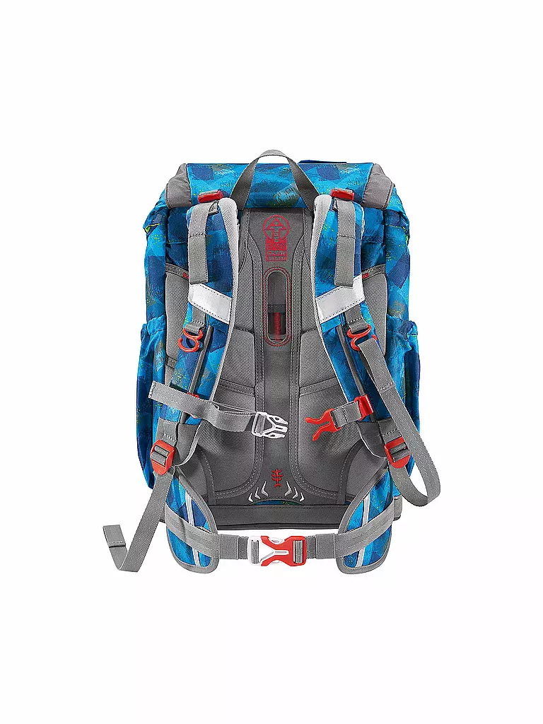 STEP BY STEP | Schultaschen Set 5tlg Giant City Cops | blau