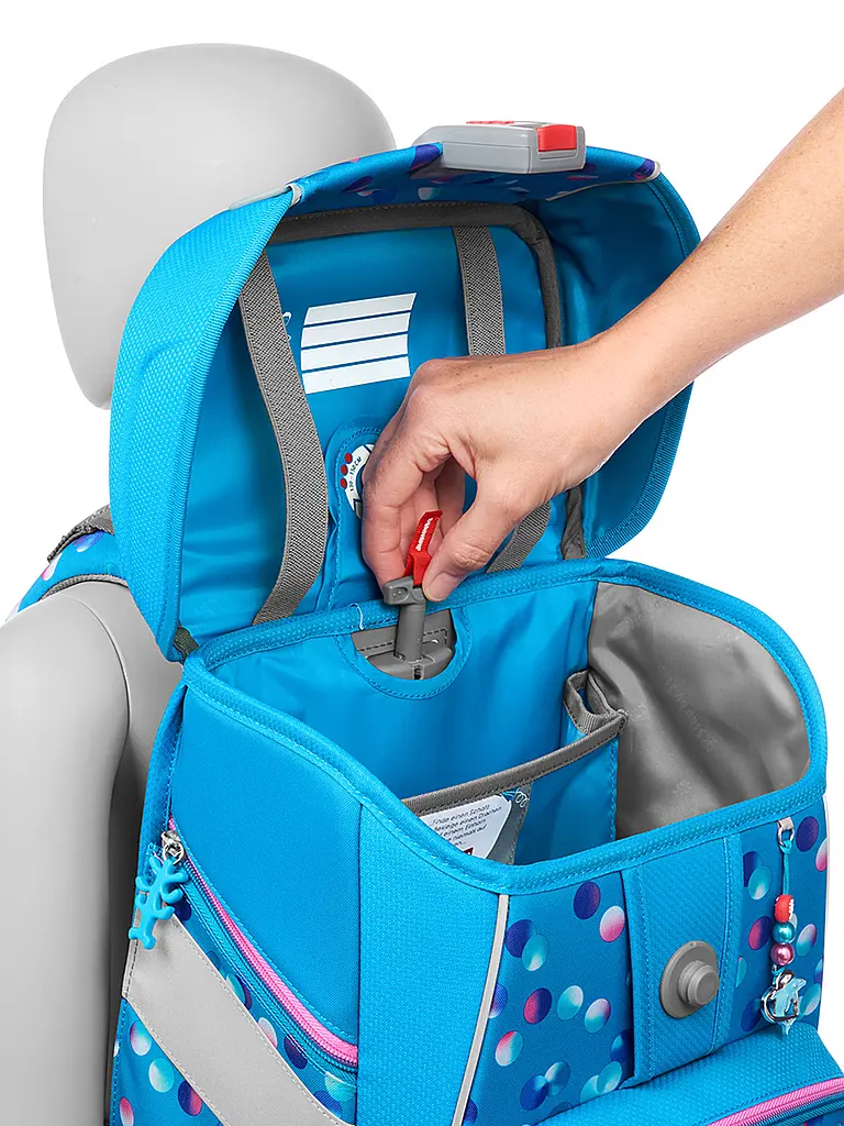 STEP BY STEP | Schultaschen Set 5tlg SPACE Dolphin Finja | Blau