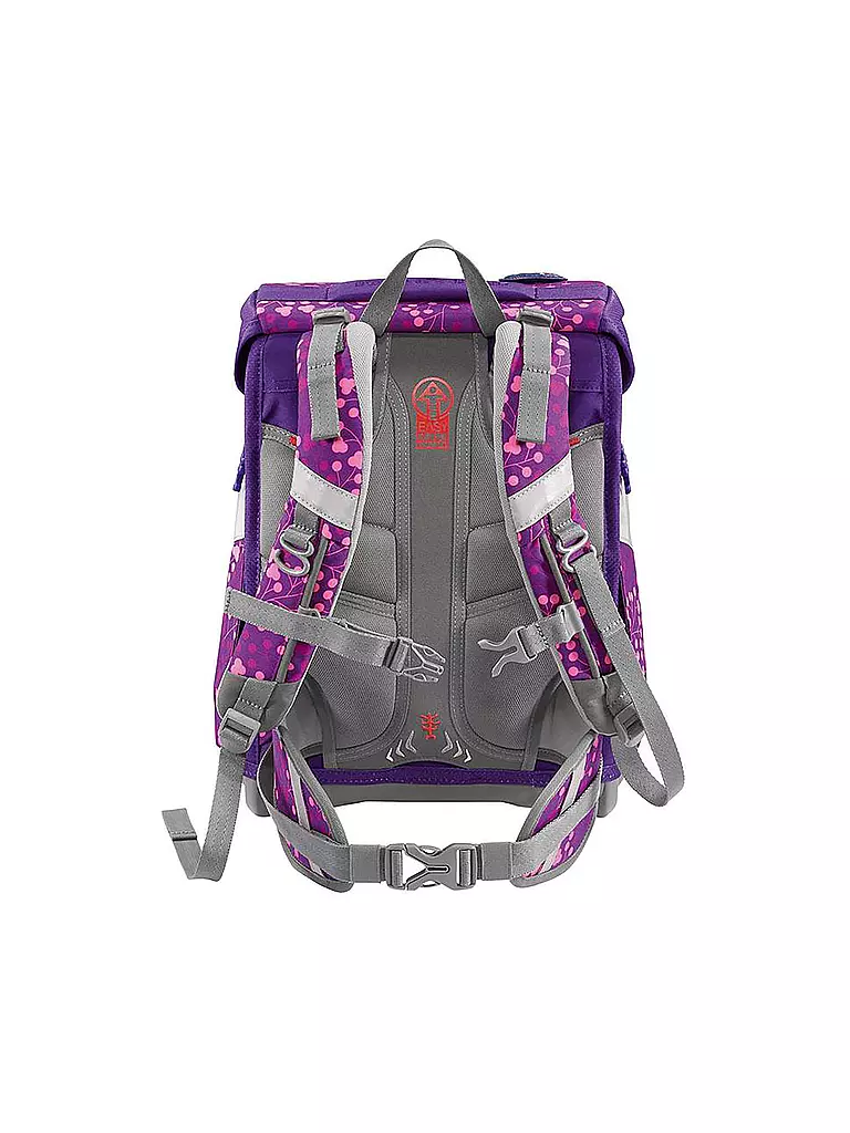 STEP BY STEP | Schultaschen Set 5tlg SPACE Shine Butterfly Night Ina | grün