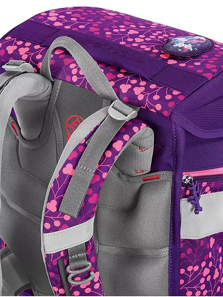 STEP BY STEP | Schultaschen Set 5tlg SPACE Shine Butterfly Night Ina | grün