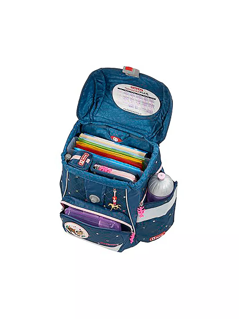 STEP BY STEP | Schultaschen Set 6tlg 2 in 1 Plus Pferdefreunde Spiegelburg Limited Edition | blau