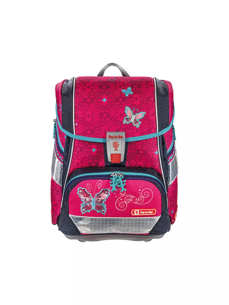 STEP BY STEP | Schultaschen-Set 2in1 "Butterfly Dancer" 4-teilig | 