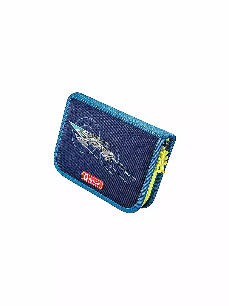 STEP BY STEP | TOUCH 2 DIN Schultaschen-Set 4-tlg. "Space Pirate" | blau