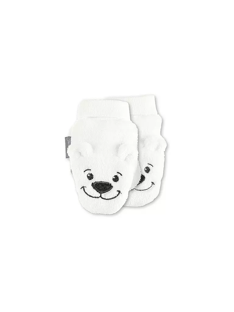 STERNTALER | Baby Handschuhe - Fäustlinge | weiß