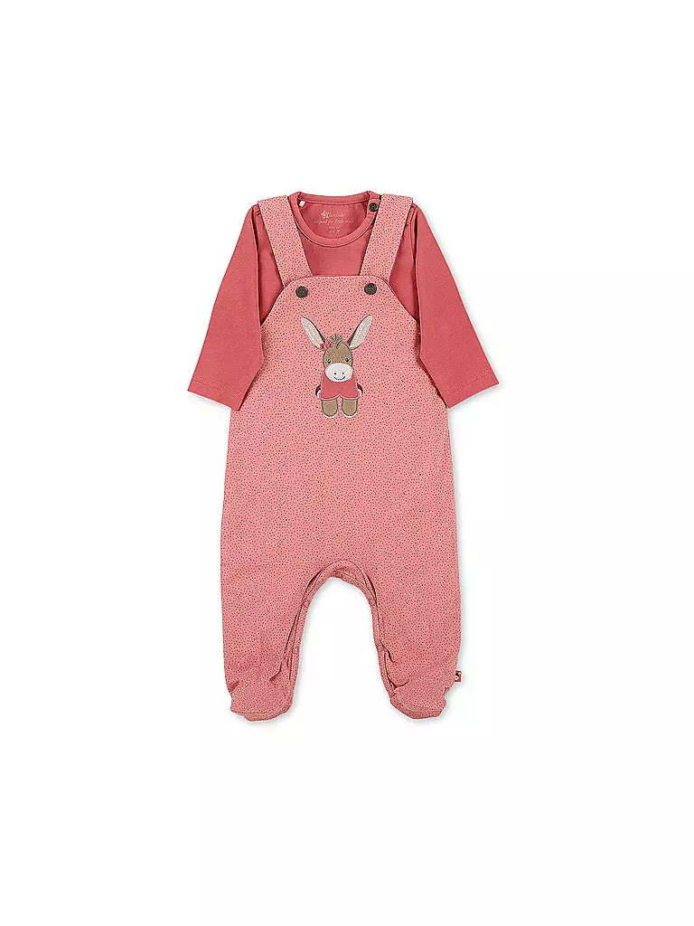 STERNTALER | Baby Strampler Set 2 teilig EMMILY | koralle