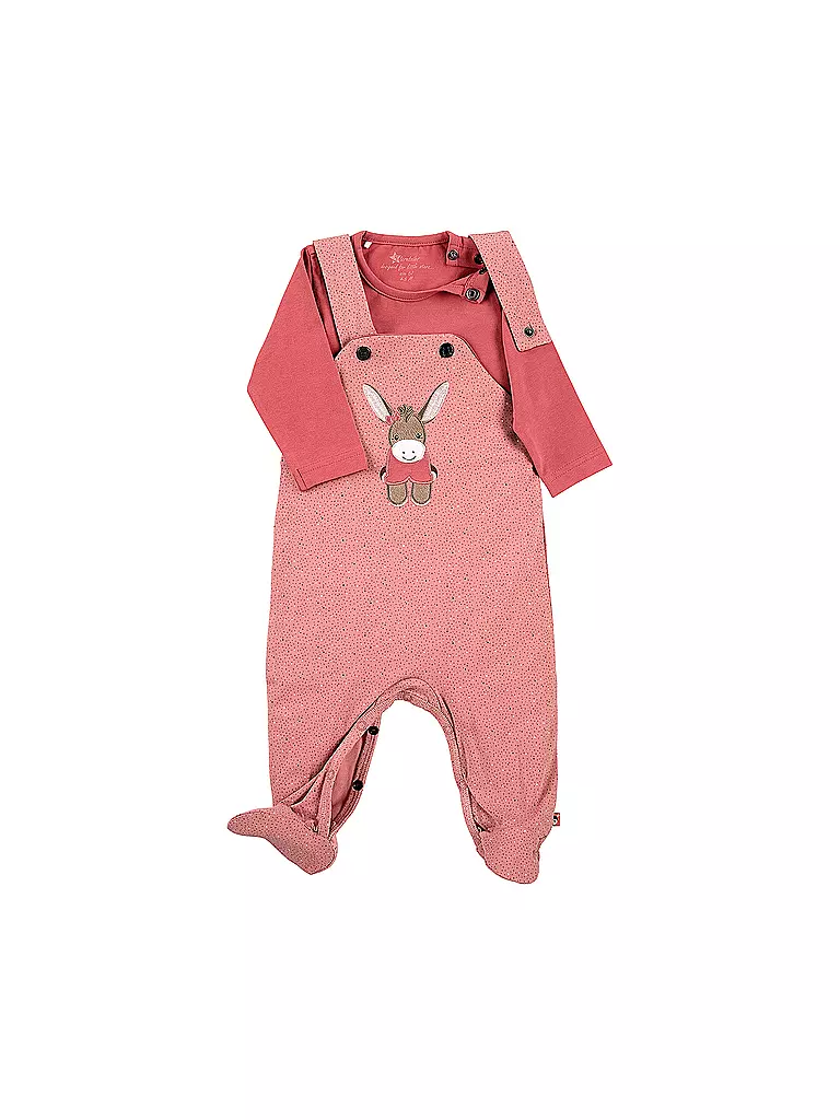 STERNTALER | Baby Strampler Set 2 teilig EMMILY | koralle