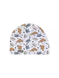 STERNTALER | Kinder Beanie Dino | weiss
