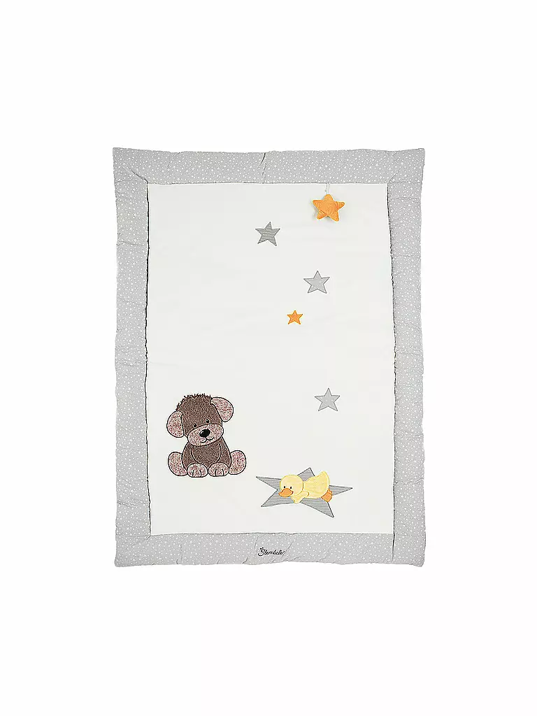 STERNTALER | Krabbeldecke " Hanno & Edda " | grau