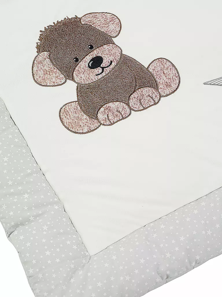 STERNTALER | Krabbeldecke " Hanno & Edda " | grau