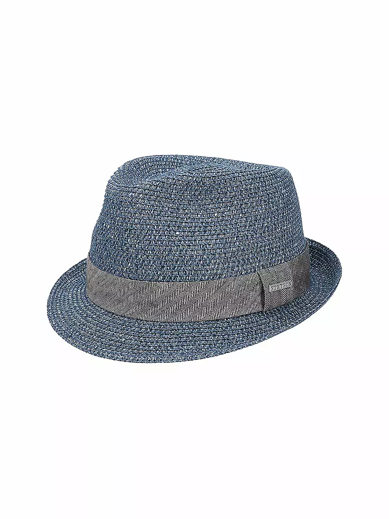 STETSON |  Reidton Toyo Trilby Strohhut | blau