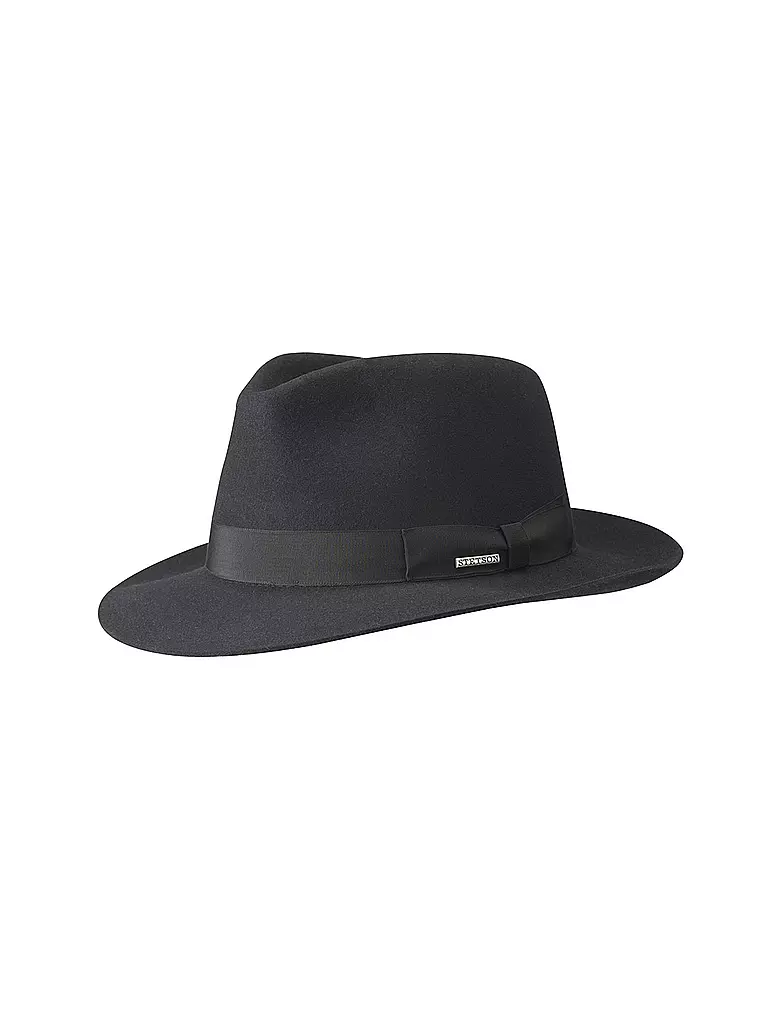 STETSON | Fedora-Hut "Penn" | schwarz