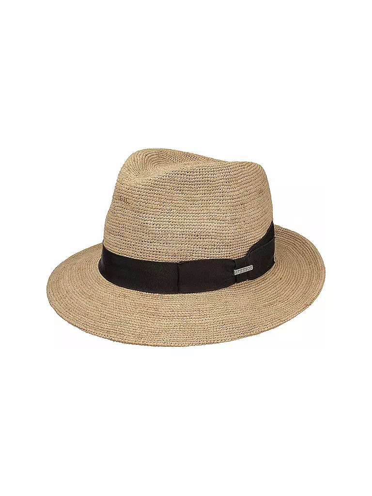 STETSON | Strohhut - Fedora | beige