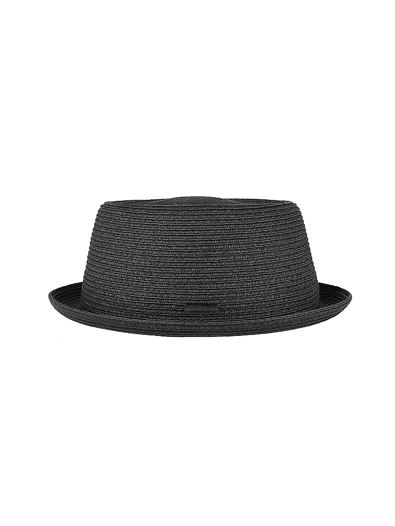 STETSON | Strohhut - Pork Pie | schwarz