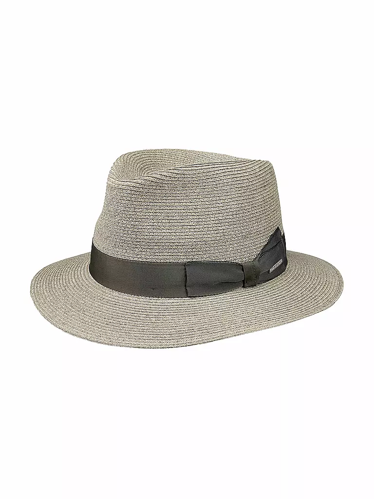 STETSON | Strohhut - Traveler | grau