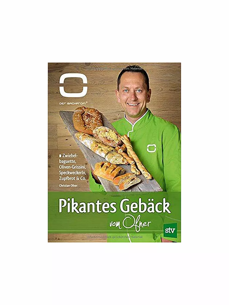 STOCKER VERLAG | Kochbuch - Pikantes Gebäck vom Ofner | transparent