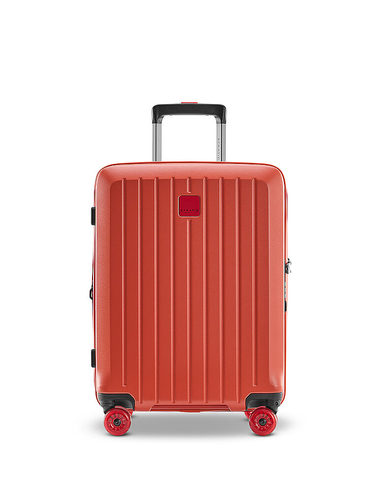 STRATIC Trolley de cabina BUZZ 55cm Rosso Clay rojo
