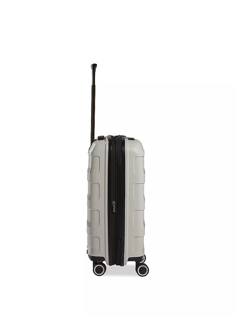 STRATIC | Trolley Straw+ 55cm Beige | schwarz