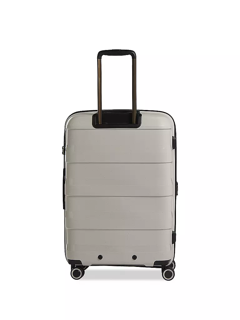 STRATIC | Trolley Straw+ 65cm Beige | schwarz