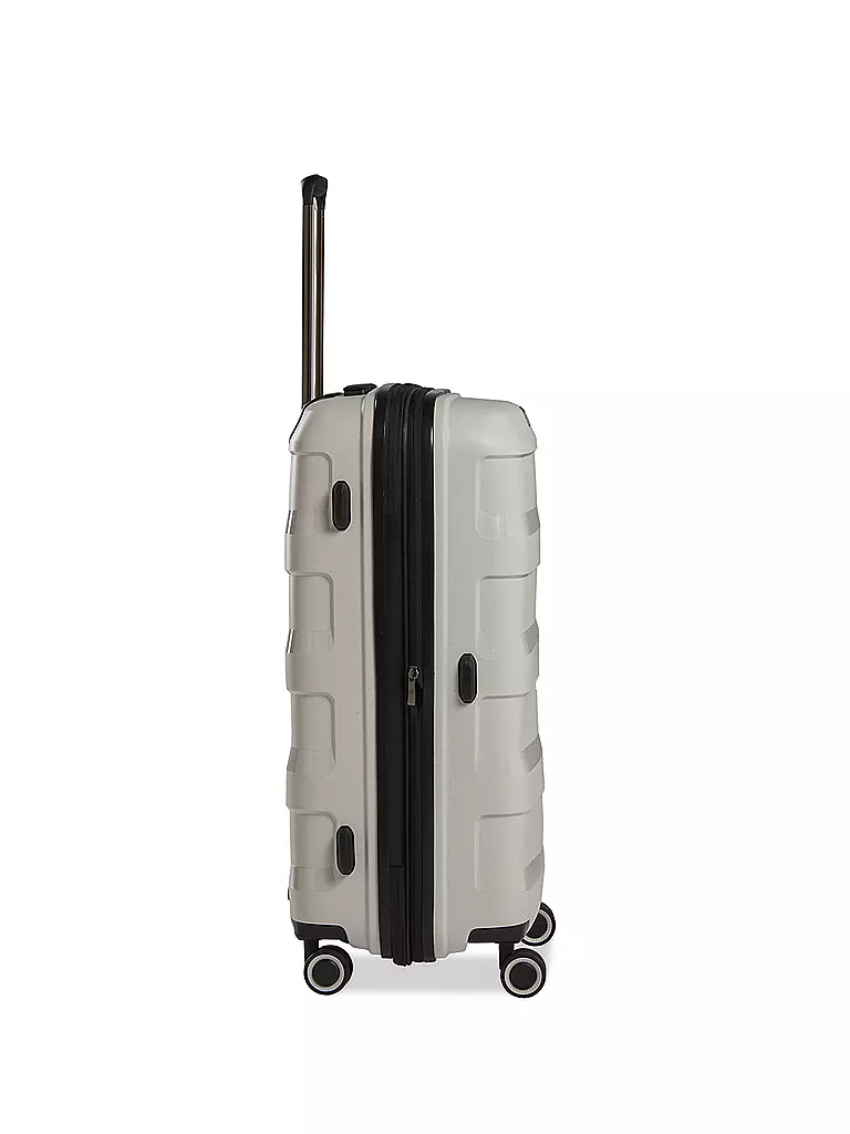 STRATIC | Trolley Straw+ 65cm Beige | schwarz