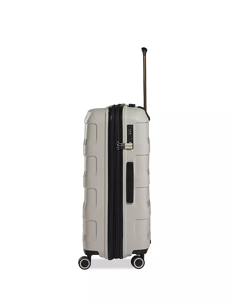 STRATIC | Trolley Straw+ 65cm Beige | schwarz