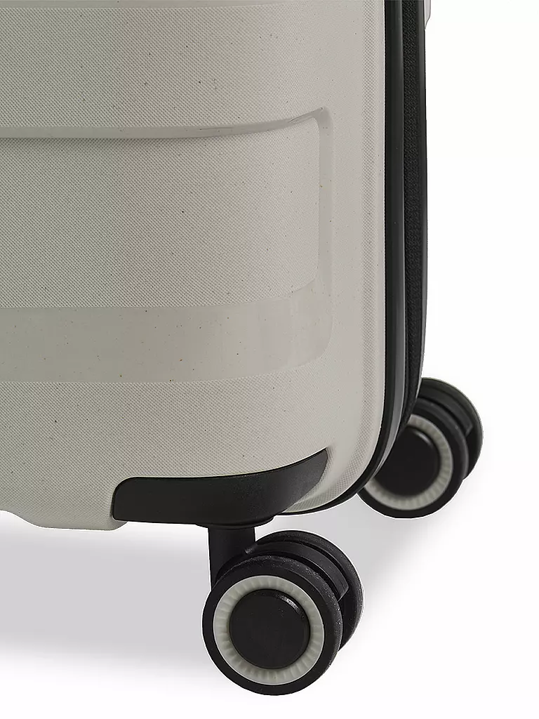 STRATIC | Trolley Straw+ 65cm Beige | schwarz