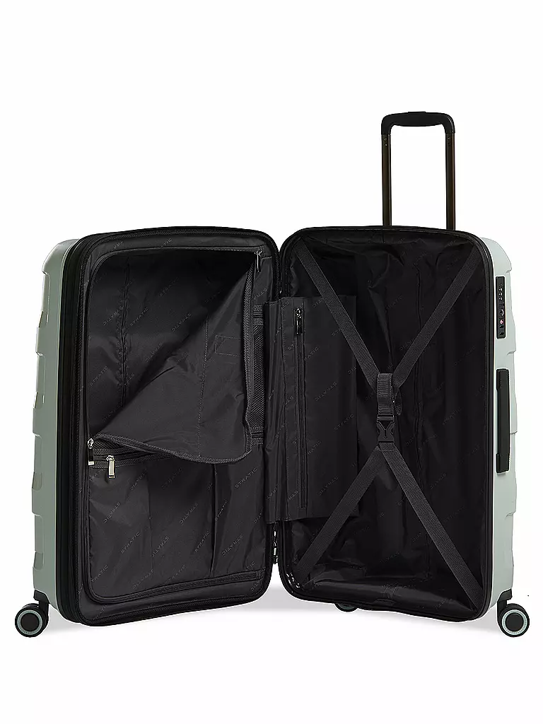 STRATIC | Trolley Straw+ 65cm Mint | schwarz