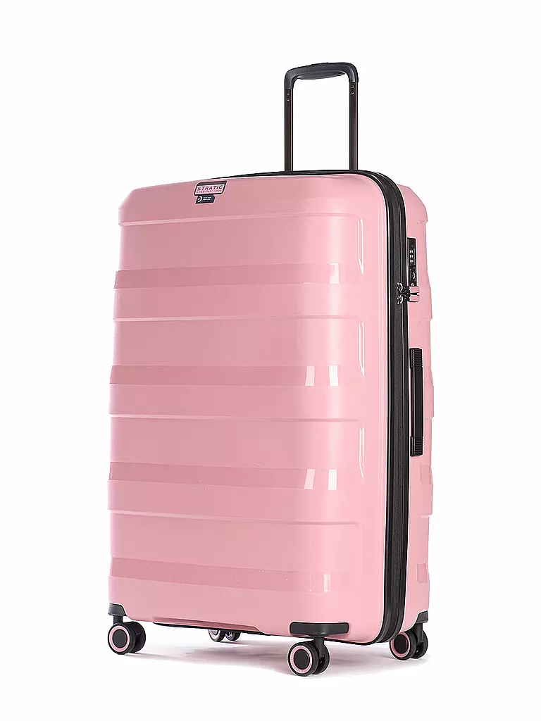 STRATIC | Trolley Straw 75cm Rose | rosa