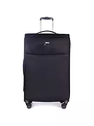 STRATIC | Trolley weich LIGHT Large 75cm dark blue  | schwarz