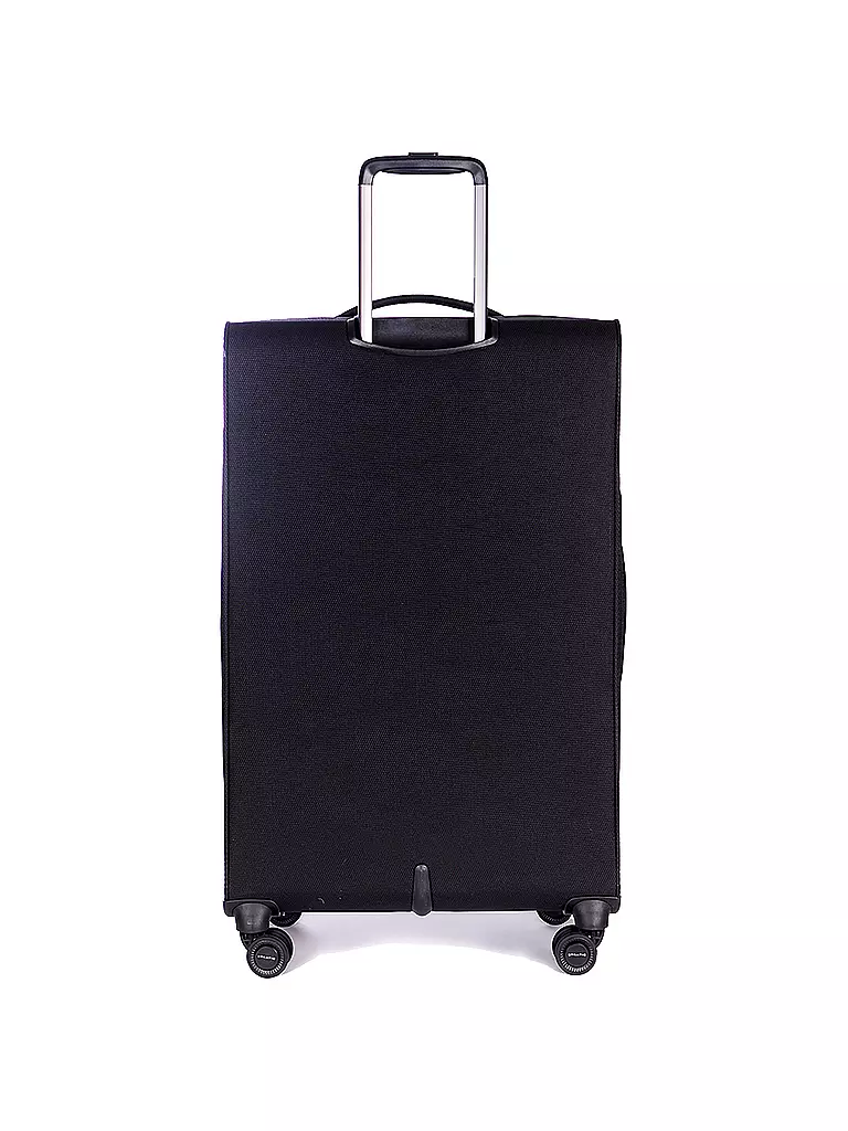 STRATIC | Trolley weich LIGHT L 75cm black | dunkelblau