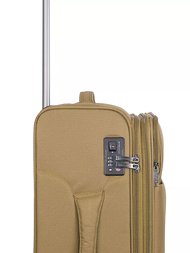 STRATIC | Trolley weich LIGHT M 65cm khaki | mint