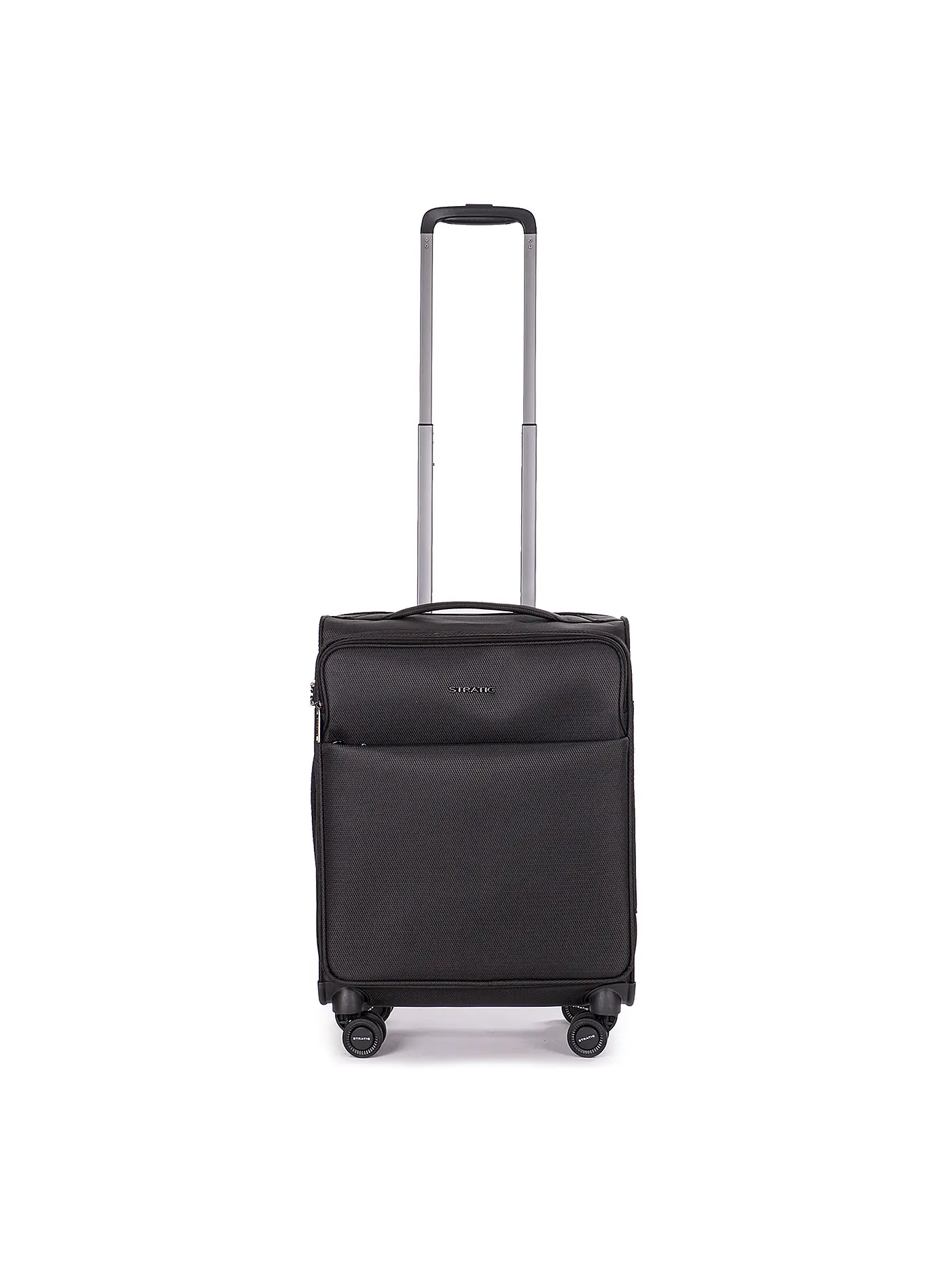 STRATIC | Trolley weich LIGHT S 55cm black | schwarz