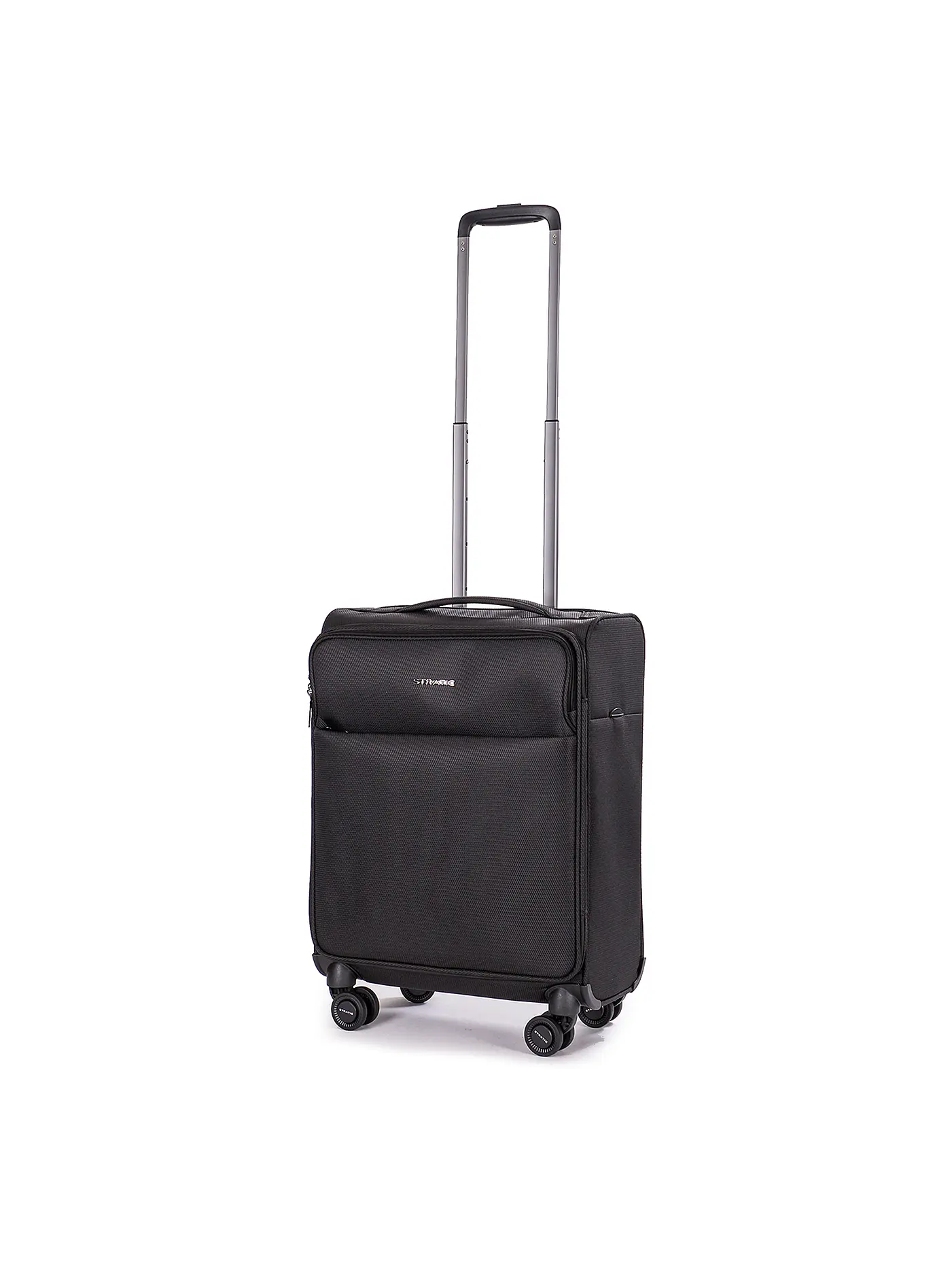 STRATIC | Trolley weich LIGHT S 55cm black | schwarz