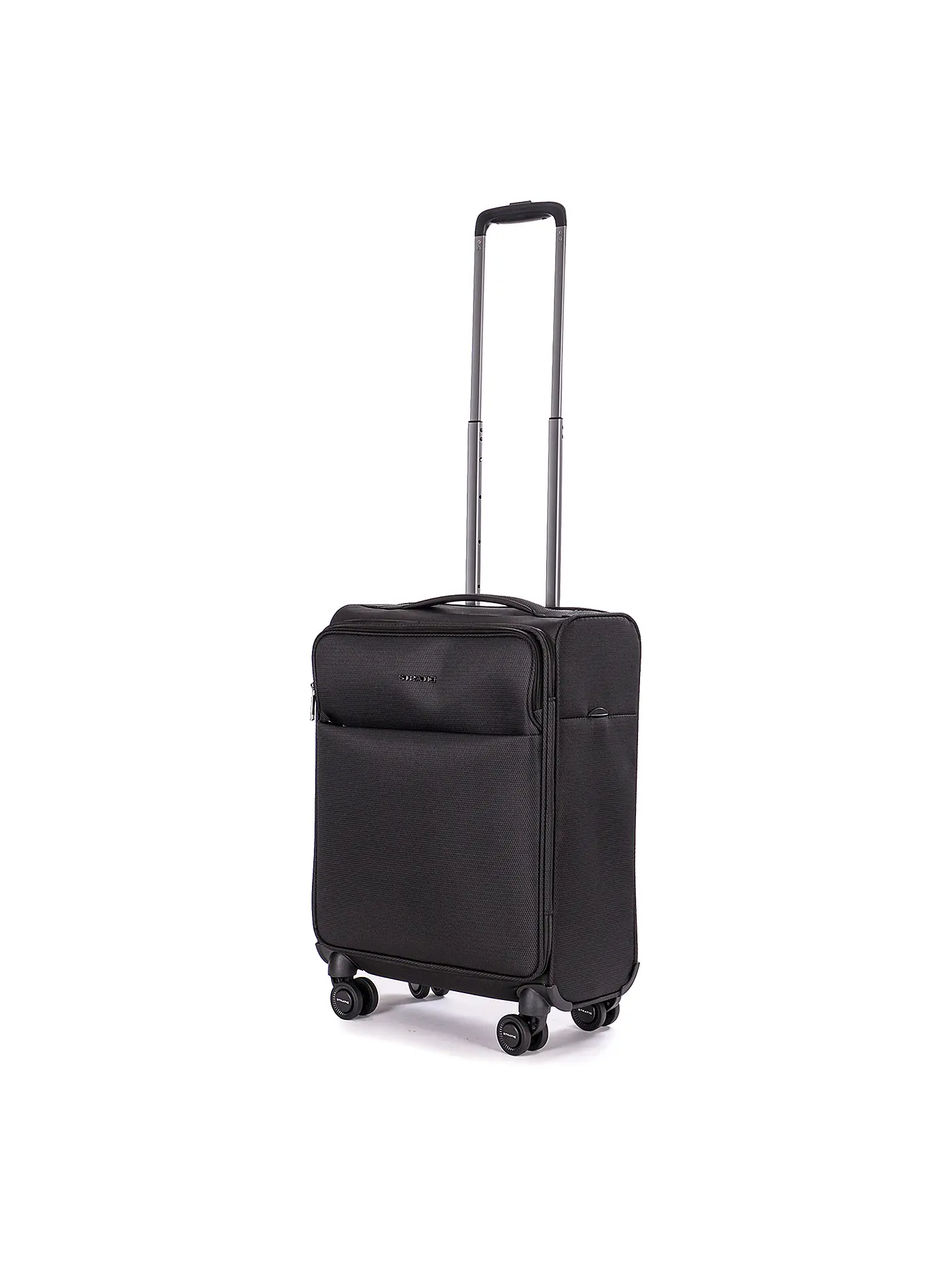 STRATIC | Trolley weich LIGHT S 55cm black | schwarz