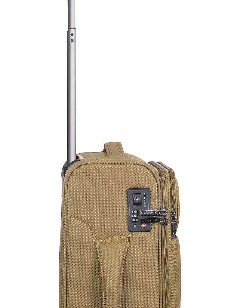 STRATIC | Trolley weich LIGHT S 55cm khaki | olive