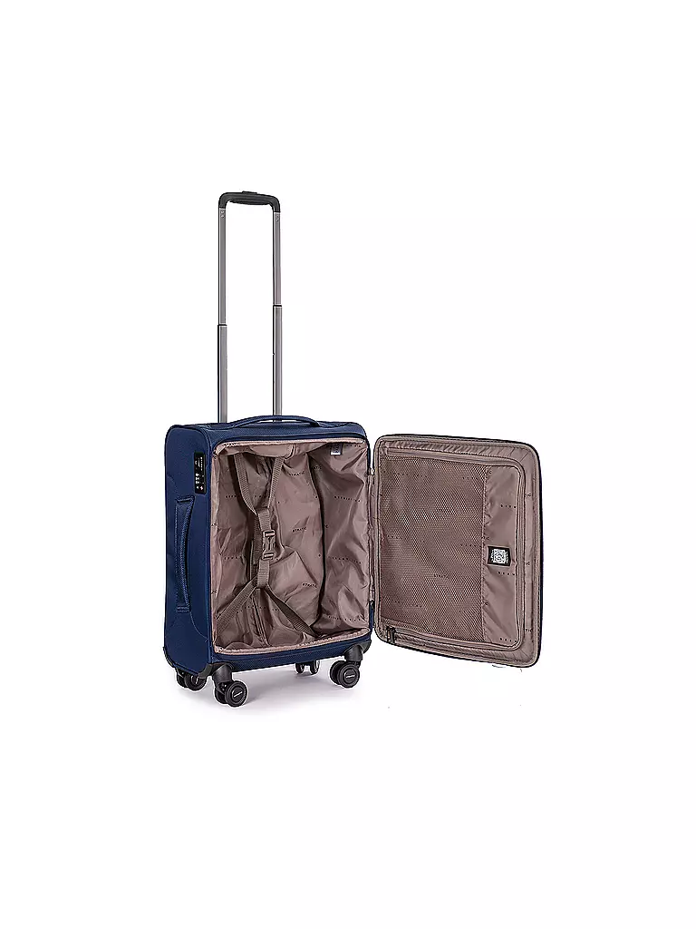 STRATIC | Trolley weich MIX 55cm blue | blau