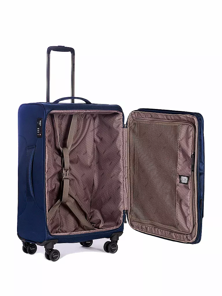 STRATIC | Trolley weich MIX 65cm blue | blau