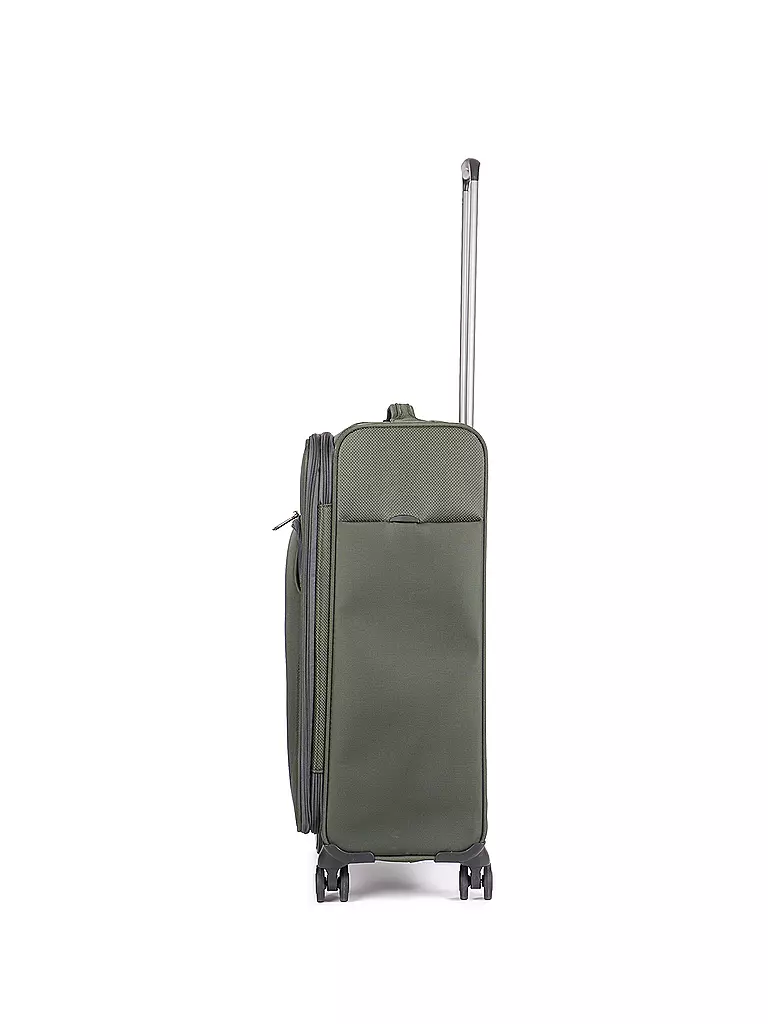 STRATIC | Trolley weich MIX 65cm darkgreen | blau