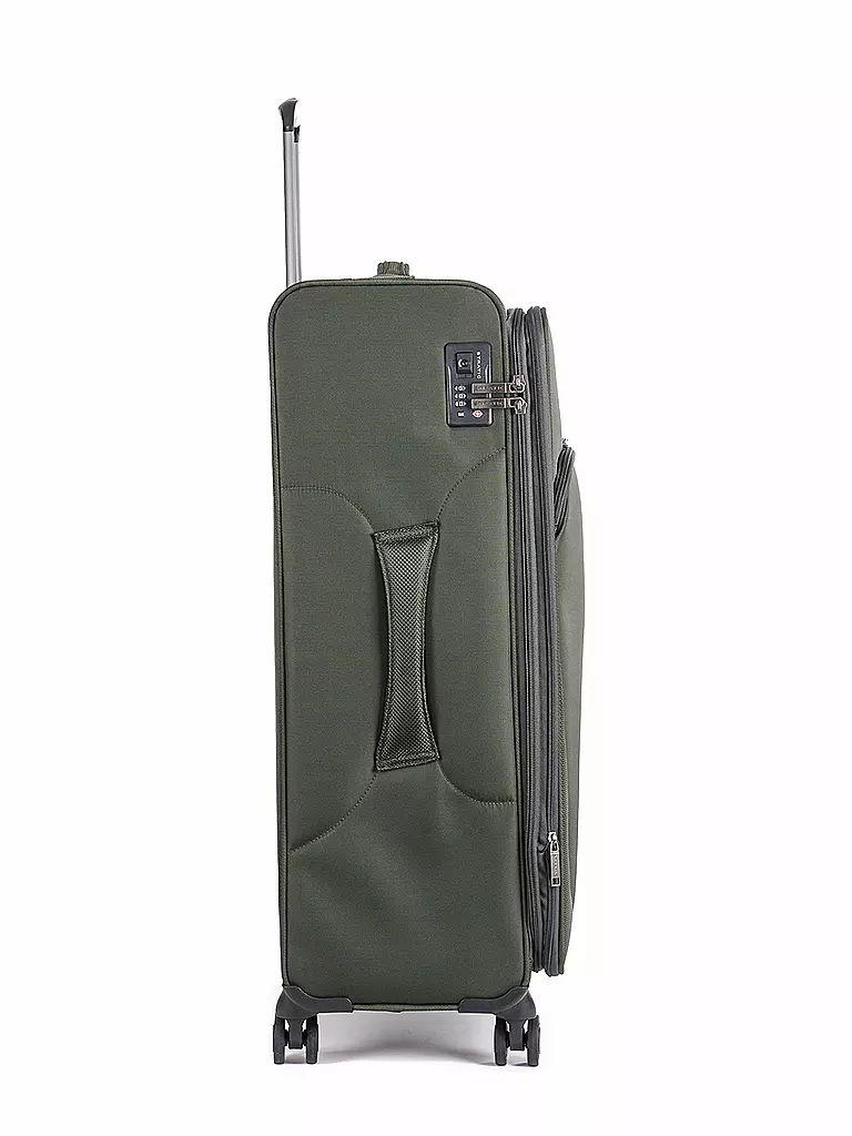 STRATIC | Trolley weich MIX 75cm darkgreen | grün