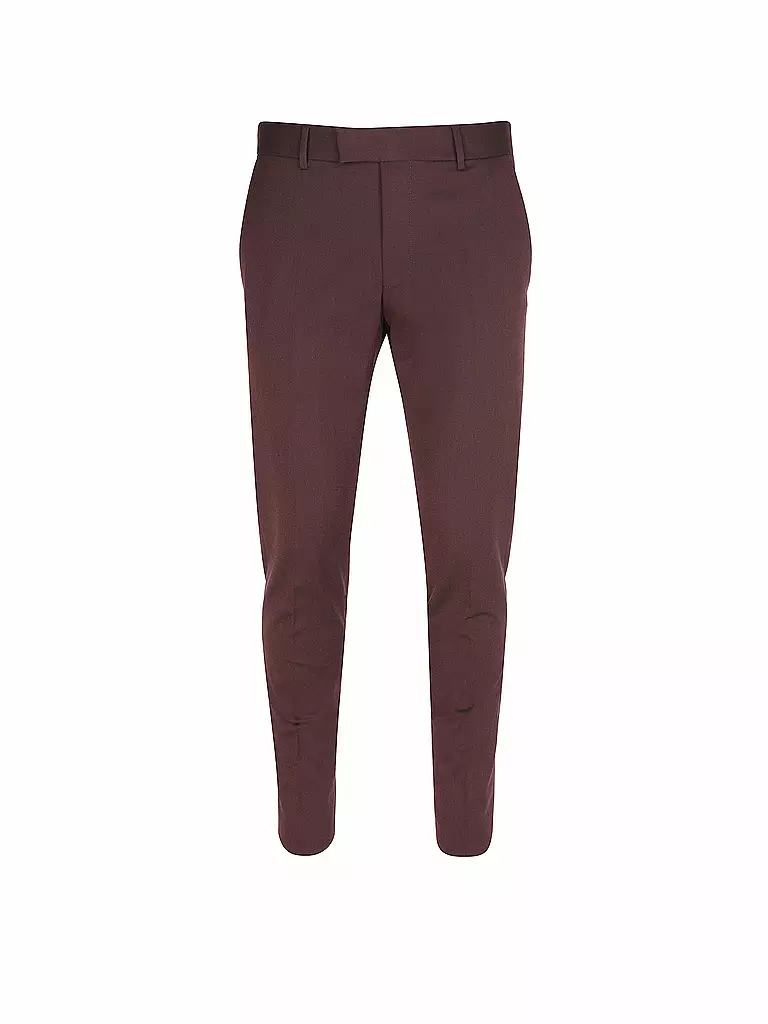 STRELLSON | Anzughose Slim Fit MELWIN | rot