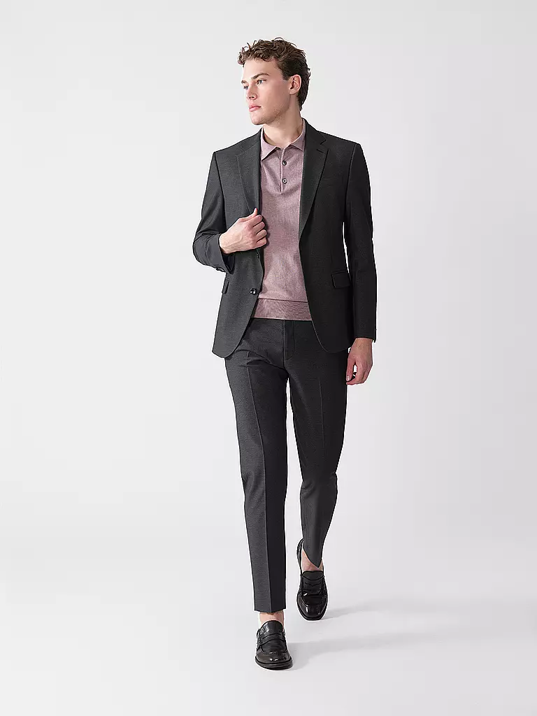 STRELLSON | Anzughose Slim Fit MELWIN | grau