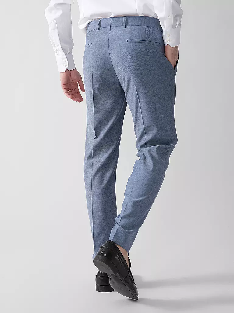 STRELLSON | Anzughose Slim Fit MELWIN | hellblau
