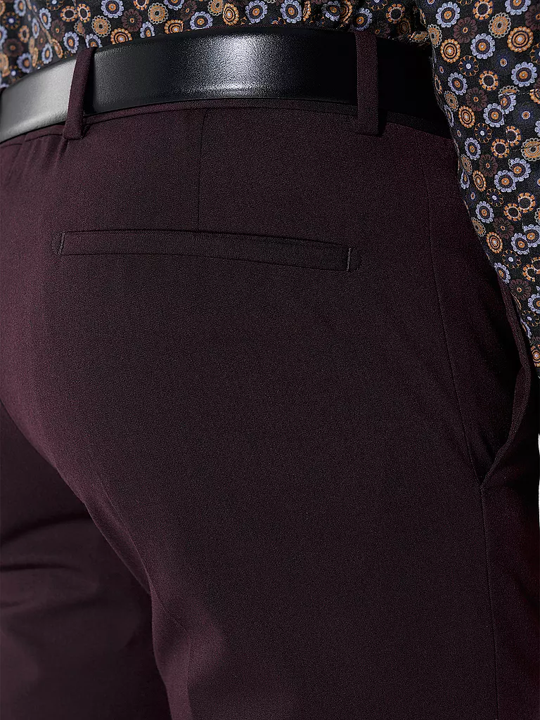 STRELLSON | Anzughose Slim Fit MELWIN | rot