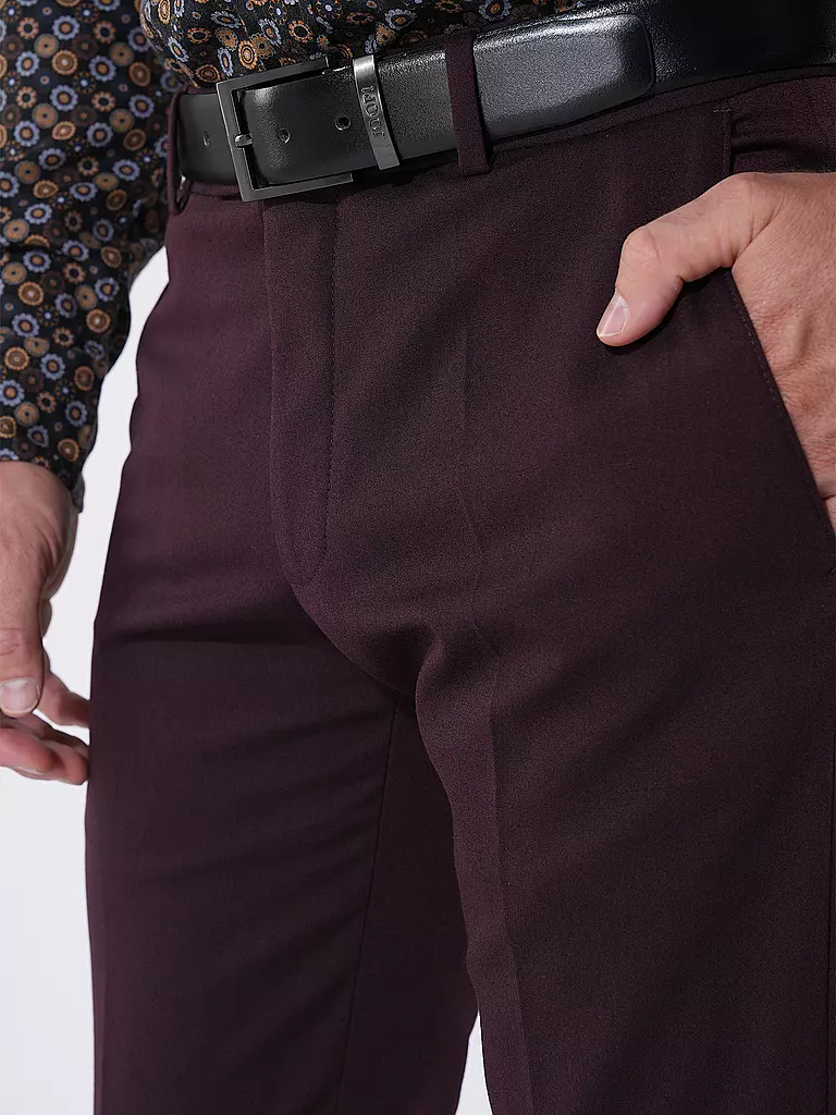 STRELLSON | Anzughose Slim Fit MELWIN | rot