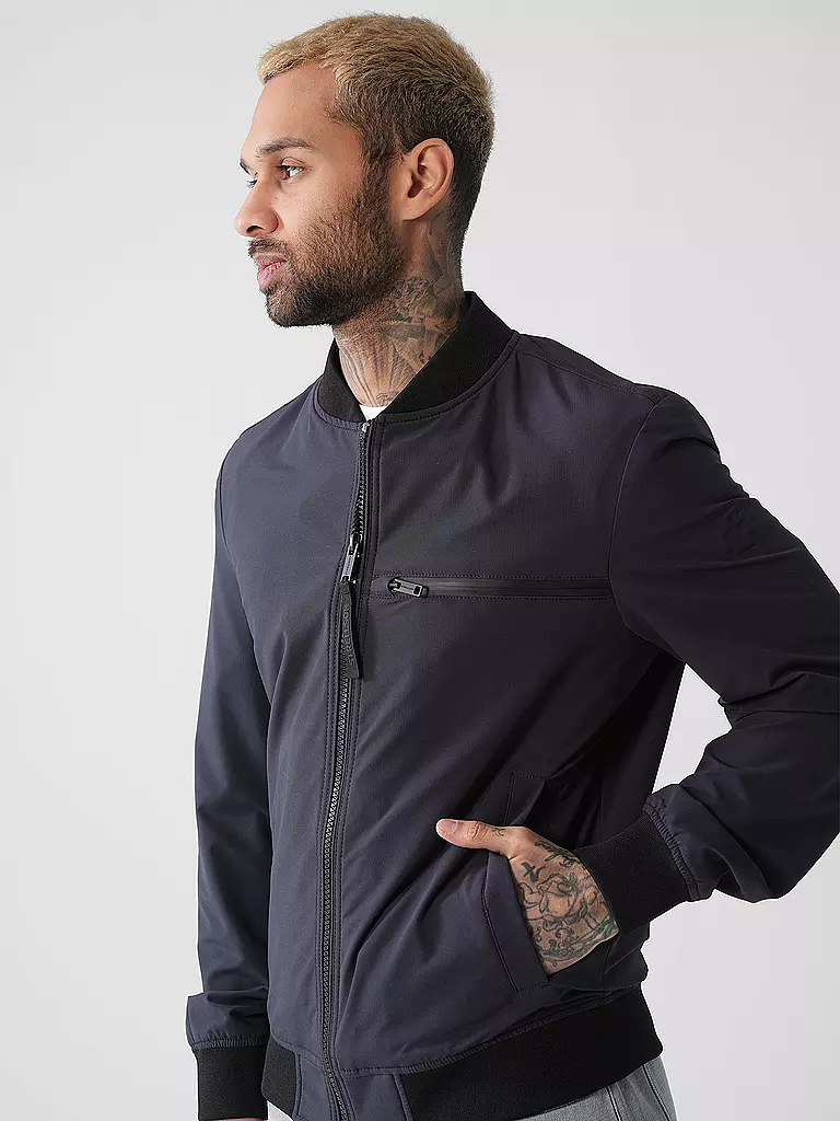 STRELLSON | Blouson CLEARWATER | hellgrau