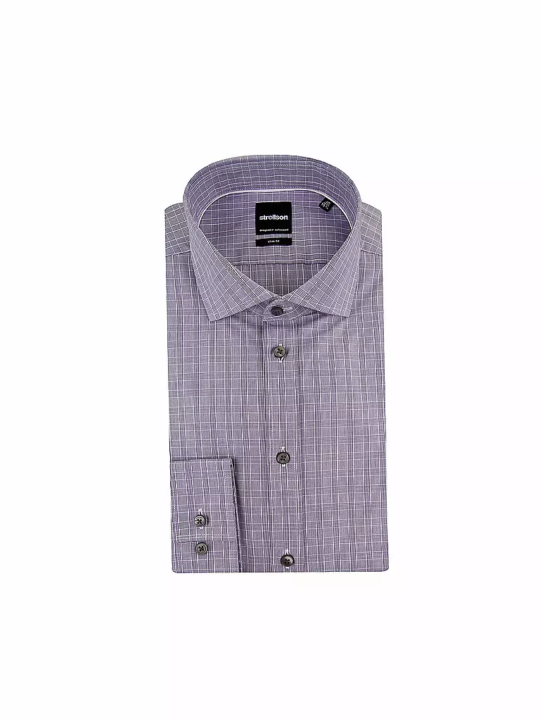 STRELLSON | Hemd Slim-Fit "Jamie" | lila