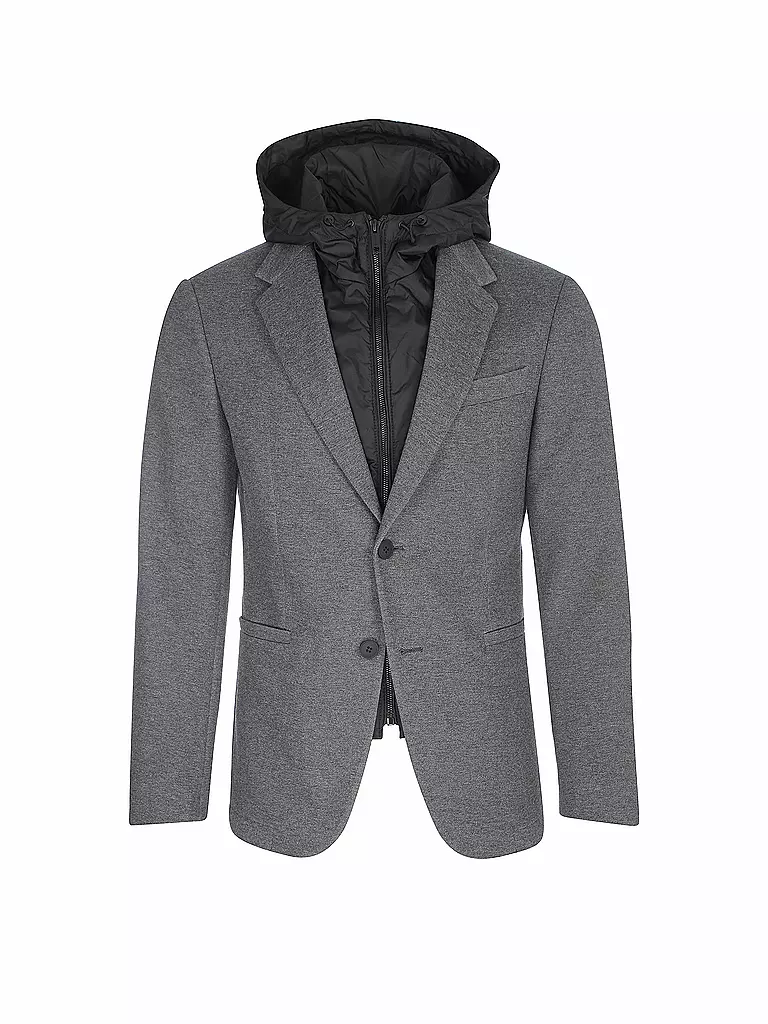 STRELLSON | Jersey Jacke Darron | grau