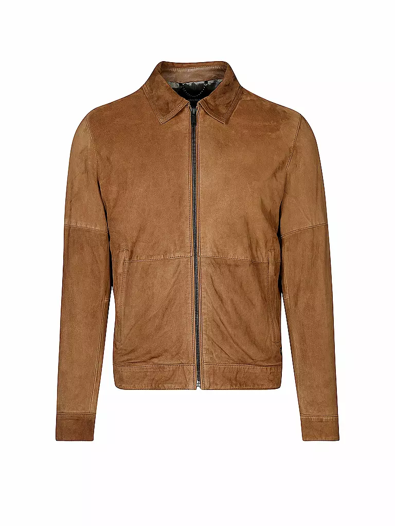 STRELLSON | Lederjacke "Cope" | braun