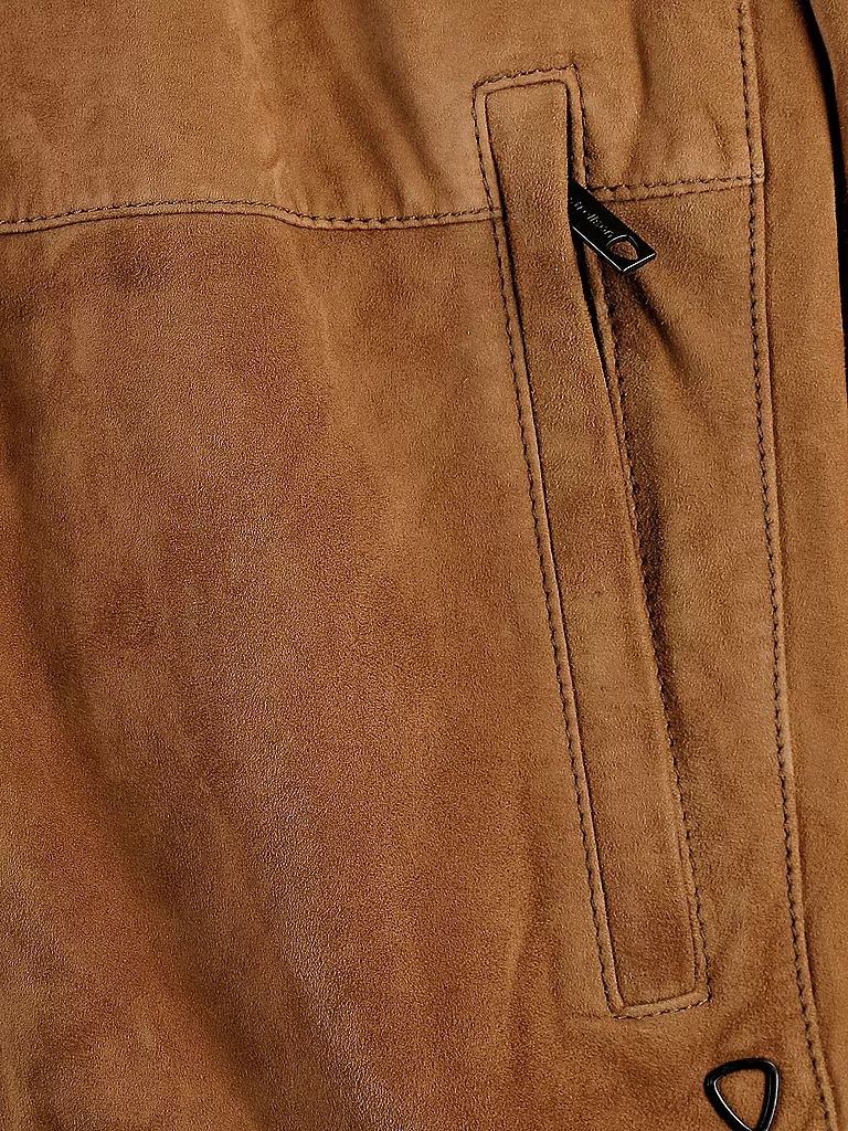 STRELLSON | Lederjacke "Cope" | braun