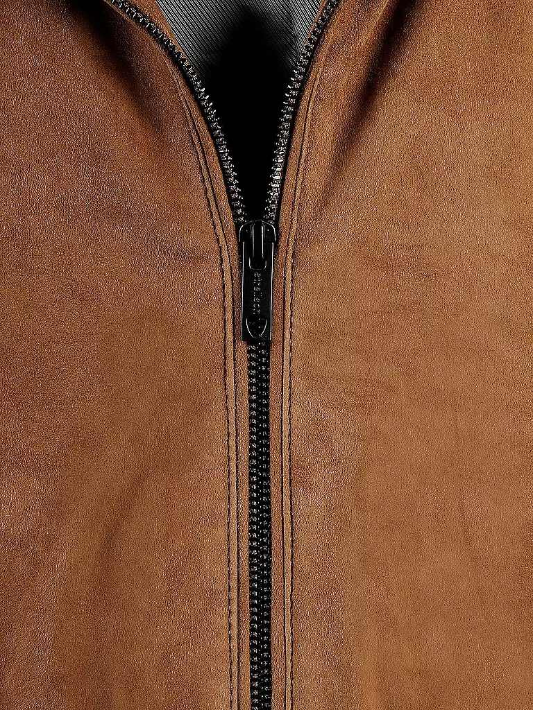 STRELLSON | Lederjacke "Cope" | braun